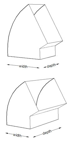 60 rectangular bends