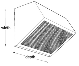 60 Turn Down Meshed Cowls