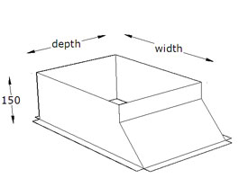 500mm Rectangular Shoe