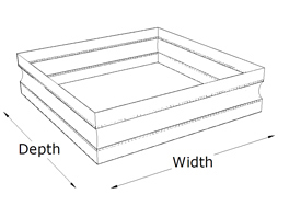 700mm Rectangular Flexible Duct Connector