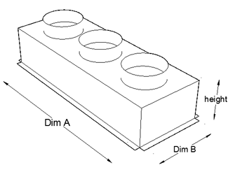 Dim B Size selection