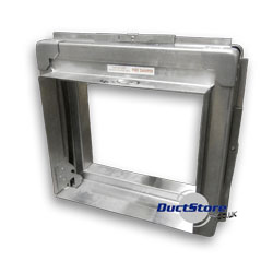 Rectangular Fire Damper with Frame 200mm Width